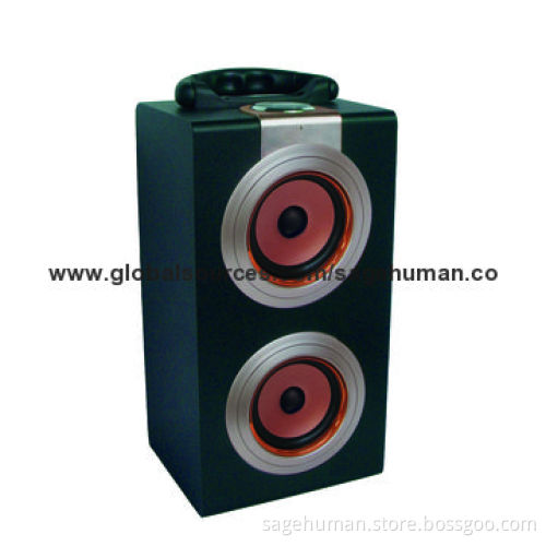 Portable Bluetooth Speaker, Output Hi-Fi Sound Quality, Supports USB/SD/Aux-in